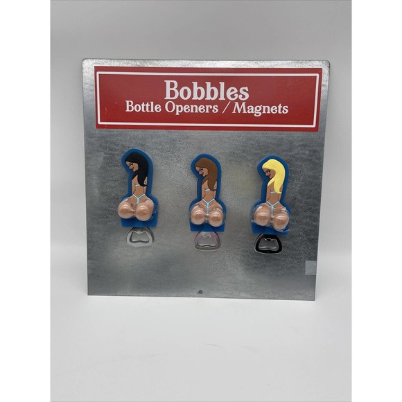 SOLD OUT - Bobbles Babes Bouncing Butts Magnetic Bottle Opener Adult - Picture 1 of 1